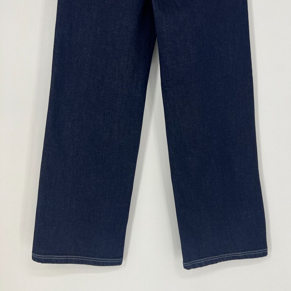 Juicy Couture Jeans Women 5/27 Blue Abbot Stone Hammerloop Rinse‎ Wide Leg JC643 - Picture 7 of 13